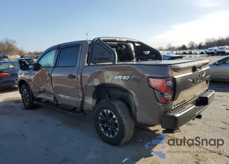 2024 Nissan Titan Pro-4X from USA, damaged, VIN 1N6AA1ED9RN104101